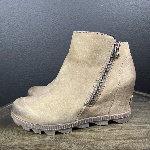 Sorel Joan Of Arctic II Zip Wedge Booties Size 9 Women - Picture 6 of 12